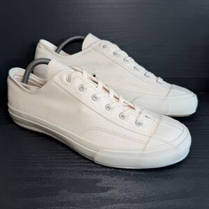 Moonstar Men’s Gym Classic Sneaker Sz 9 White Canvas Made In Kurume Japan NWOB